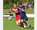 Archivbild: ham
Im Topspiel der Kreisliga West treffen der SV Schwandorf-Ettmannsdorf II (blau) und der TV Nabburg (rot) aufeinander.