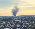 Bild: : Jannis Frick
In Regensburg ist ein Großbrand auf einem Recyclinghof ausgebrochen.