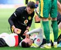 Bild: Uwe Anspach/dpa
Süle erwischte einen gebrauchten Tag.