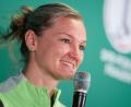 Bild: Marius Becker/dpa
Verabschiedet sich nach 14 Jahren aus Wolfsburg: Alexandra Popp. (Archivbild)