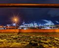 Bild: Andreas Arnold/dpa
Industriepark Höchst in Frankfurt: Die Chemiebranche steht unter Druck. (Archivbild)