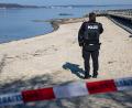 Bild: Ulrich Perrey/dpa
Die Polizei bittet darum, sich dem Wal nicht zu nähern, um ihn nicht zusätzlich zu stressen.