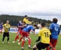 Bild: Gebert
Kreisliga-2-Spitzenreiter SV Poppenreuth (gelb-schwarze Trikots, Szene aus der Partie gegen den ASV Wunsiedel, 2:1) gastiert am Sonntag beim Tabellenvierten TSV Konnersreuth.