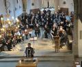 Bild: Michael Grünwald
Das Konzert von Gospelchor und Posaunenchor in der Stadtkirche St. Bartholomäus in Marktredwitz beeindruckte die Besucher.