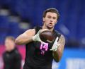 Bild: Michael Conroy/AP/dpa
Tight End Marlin Klein wurde von den Houston Texans im NFL-Draft bereits in der zweiten Runde ausgewählt. (Archivbild)