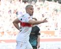 Bild: Bernd Weißbrod/dpa
Ermedin Demirovic glich für den VfB den Rückstand aus.
