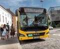 Bild: Hanno Meier
In Regensburg fährt während der Maidult ein kostenloser Bus vom Bahnhof bis zum Festplatz.