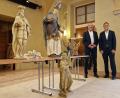 Bild: -/Bayerisches Landeskriminalamt/dpa
Die Rückgabe der Skulpturen fand in Prag statt.