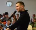 Bild: Kunz
Christoph Baierl singt für "Lichtblicke" internationale Popsongs.