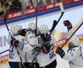 Bild: Andreas Gora/dpa
Diesmal jubeln die Adler: Mannheim erzwingt ein fünftes DEL-Finale