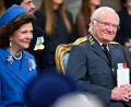 Bild: Anders Wiklund/TT News Agency/AP/dpa
Zu Ehren von Carl Gustaf gab es einen Gottesdienst in der Schlosskirche.