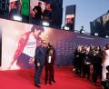 Bild: Carsten Koall/dpa
In Berlin feierte der Film „Michael“ über Michael Jackson seine internationale Premiere. (Archivbild)
