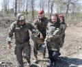 Bild: Panzerartilleriebataillon 375
Die Kommandeure beider Panzerartilleriebataillone tragen zusammen mit Oberbürgermeister Meyer den „goldenen Schuss“.