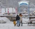 Bild: Peter Kneffel/dpa
Der Winter in Bayern gibt auch kurz vor dem Osterfest nur ganz allmählich auf. (Archivbild)