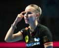 Bild: Manfred Schillings/dpa
Tischtennis-Star Annett Kaufmann spricht über Hassnachrichten im Internet. (Archivbild)