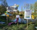 Bild: gri
Am Pfarrerweiher in Wutschdorf hat in der Walpersnacht das "Freu-Bad" eröffnet.