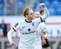 Bild: Uwe Anspach/dpa
Der gesperrte Kapitän Thore Jacobsen fehlt gegen Mannheim. (Archivbild)