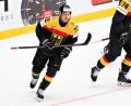Bild: Henning Bagger/Ritzau Scanpix/AP/dpa
Dominik Kahun traf im WM-Test gegen Österreich für die deutsche Mannschaft.