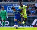 Bild: Julius Frick/dpa
Der Magdeburger Laurin Ulrich (l) erzielte nach gut einer Stunde das 1:0.