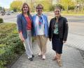 Bild: SPD Weiden
Die SPD mit Hildegard Ziegler (rechts) und Laura Weber von den Grünen im Stadtrat nominieren Sabine Zeidler, SPD, (Mitte) als 3. Bürgermeisterin.