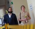 Bild: Marcus Brandt/dpa
Prozess am Geburtstag: Christina Block auf dem Weg in den Gerichtssaal.