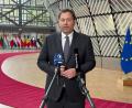 Bild: Ansgar Haase/dpa
„Europa steht zu den Zusagen und ich erwarte das jetzt von der amerikanischen Seite auch“, sagte Vizekanzler Lars Klingbeil.
