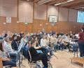 Bild: Michaela Leitl
Die beiden Orchester aus Freudenberg und Vilseck bei den gemeinsamen Probentagen im Bayerischen Wald.