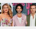 Bild: Uncredited/AP/dpa
Blake Lively (links) und Justin Baldoni (Mitte) legen ihren Gerichtsstreit bei. (Archivbilder)