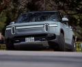Bild: Eric Gay/AP/dpa
Rivian fordert mit seinen Fahrzeugen Tesla in den USA heraus. (Archivbild)