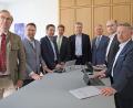 Bild: Holger Prawitt
Ministerpräsident Markus Söder (Mitte) mit den Oberpfälzer CSU-Abgeordneten: Am Mittwoch haben die Politiker in München zusammen die Optionen für Vilseck besprochen.