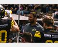 Bild: Philipp Ponader
Daniel Emmanuel (Mitte) ist seit vergangenem Dienstag nicht mehr Trainer der Amberg Mad Bulldogs. Das Ende zwischen Verein und Ex-Coach verlief unglücklich.