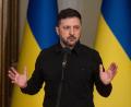 Bild: Danylo Antoniuk/AP/dpa
Der ukrainische Präsident Selenskyj will am Donnerstag eine Entscheidung zu möglichen weiteren Schritten treffen.
