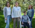 Bild: jr
Daniela Schwägerl mit Tochter Angelina Franke sowie Moritz mit seiner Mutter Manuela Hoffmann (von links). Beide Kinder sind an ME/CFS erkrankt.
