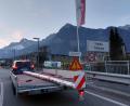 Bild: Dötterl
Auf der Brennerautobahn ging es für den ehemaligen Weidener Maibaum Richtung Süden.