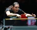 Bild: Xu Bingjie/XinHua/dpa
Im WM-Halbfinale: Tischtennis-Nationalspielerin Sabine Winter.