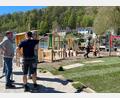 Bild: Peter Gattaut
Der inklusive Mehrgenerationenspielplatz in Rieden wird am 9. Mai offiziell eingeweiht.
