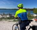 Bild: PI Schwandorf/POK Dirnberger
Eine Fahrradstreife am Murner See: Die Sicherheitsbehörden kündigen auch für diese Badesaison Kontrollen an.