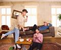 Bild: Michi Schunck/dpa
Die Hamburger Band Deine Freunde, das sind Lukas Nimscheck, Markus Pauli und Florian Sump.
