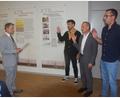 Bild: fz
Bürgermeister Karlheinz Budnik vereidigt Tobias Wachter, Heinrich Popp und Johannes Sperber (von links) als neue Stadträte in der konstituierenden Sitzung im Geozentrum.