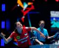 Bild: Jon Super/AP/dpa
Sabine Winter verliert im WM-Halbfinale gegen die Japanerin Hina Hayata.