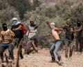 Bild: Ilia Yefimovich/dpa
Rechtsgerichtete israelische Siedler greifen regelmäßig im Westjordanland Palästinenser an. (Archivbild)