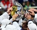Bild: Magnus Lejhall/TT/TT/AP/dpa
Die US-Amerikaner sind aktueller Eishockey-Weltmeister.