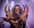 Bild: Angel Marchini/dpa
Auch (Mister) Lordi - gewann vor 20 Jahren für Finnland den Eurovision Song Contest - spricht in der ARD-Doku „70 Jahre ESC - More than Music“. (Archivbild)