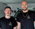 Bild: Stephan Huber
Karim Cherid (links) und Artur Golland (rechts) haben die "G&C-Cars" GbR gegründet.