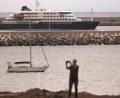 Bild: Arturo Rodriguez/AP/dpa
Die „Hondius“ liegt vor Teneriffa.