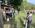 Bild: gri
Pfarrer Moses Gudapati segnete die Tiere mit Weihwasser.