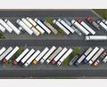 Bild: Ralf Hirschberger/dpa-Zentralbild/dpa
Die EU-Kommission hatte gegen die Lkw-Konzerne wegen verbotener Preisabsprachen Bußgelder von fast vier Milliarden Euro verhängt. (Symbolbild)