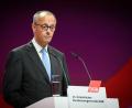 Bild: Bernd von Jutrczenka/dpa
Merz drang beim DGB-Kongress mit seinen Reformappellen nicht durch.