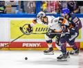 Bild: Andreas Gora/dpa
Nathan Burns (l) spielt künftig für Ingolstadt. (Archivbild)