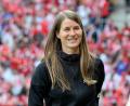 Bild: Torsten Silz/dpa
Marie-Louise Eta freut sich auf das Heimspiel. (Archivbild)